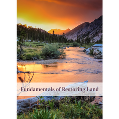 Fundamentals of Restoring Land Online Course